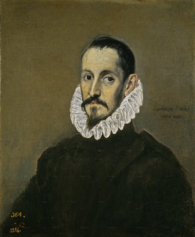 Porträt eines anonymen Ritters von El Greco